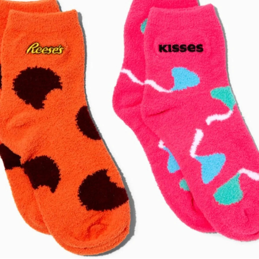 Hershey's Cozy Slipper Socks Gift Set - 2 Pack - Picture 2 of 2